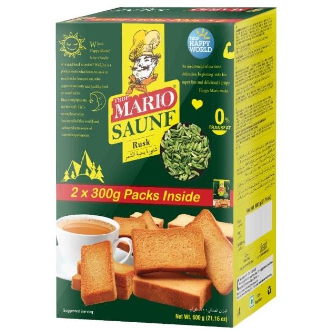 Mario Saunf Rusk (Fennel Rusk)