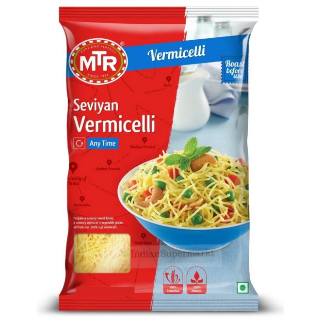 MTR Unroasted Vermicelli, Seviyan (Bratfadennudeln) 440g