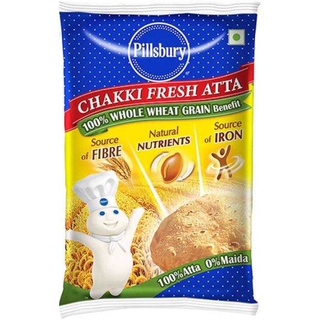 Pillsbury Chakki Atta (100% Whole Wheat Flour)