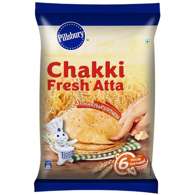 Pillsbury Chakki Atta (100% Whole Wheat Flour)