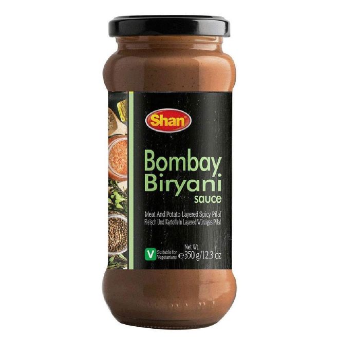 Shan Bombay Biryani Sauce (Würziges und authentischs Kartoffel-Pilaf in Schichten) 350g