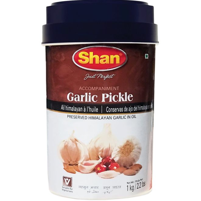 Shan Garlic Pickle, Lasan (Knoblauchbeilage)