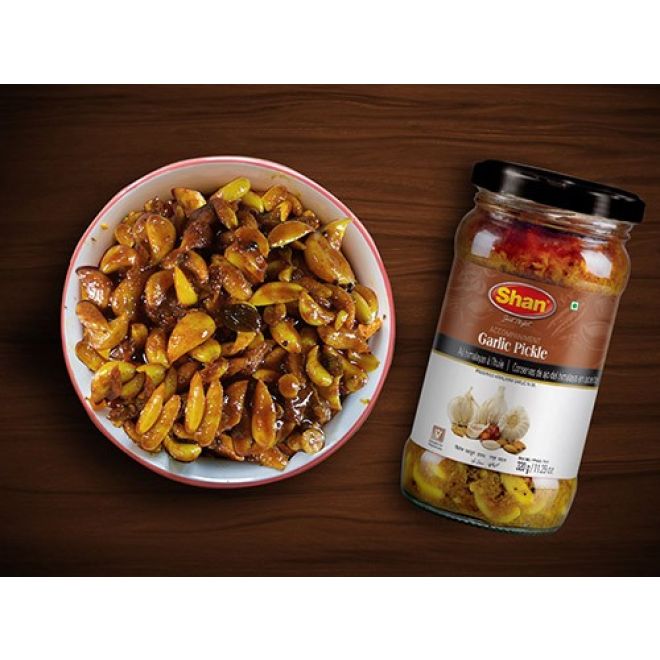 Shan Garlic Pickle, Lasan (Knoblauchbeilage)