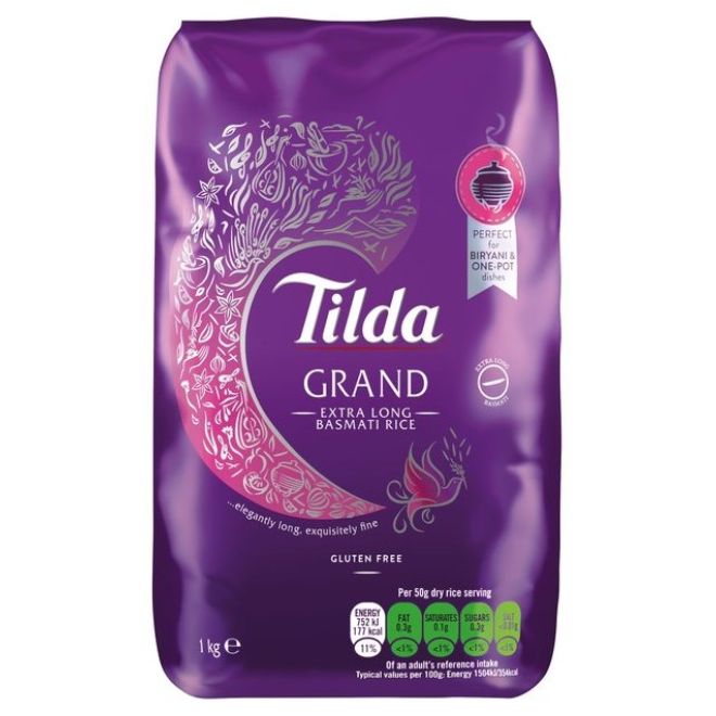 Tilda Grand - Extra Long Basmati Reis (langkörnig) 5kg