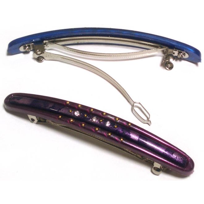 Beautiful Barrette with Precious Rhine Stones