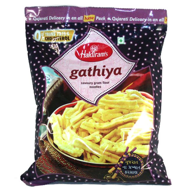 Haldiram Gathiya (Savoury Gram Flour Noodles) 200g