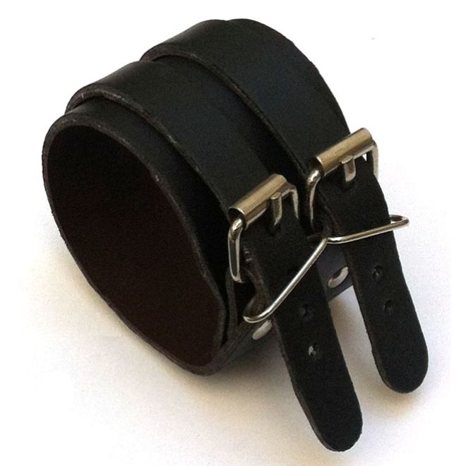 Armband aus Echtem Leder - Größenverstellbar