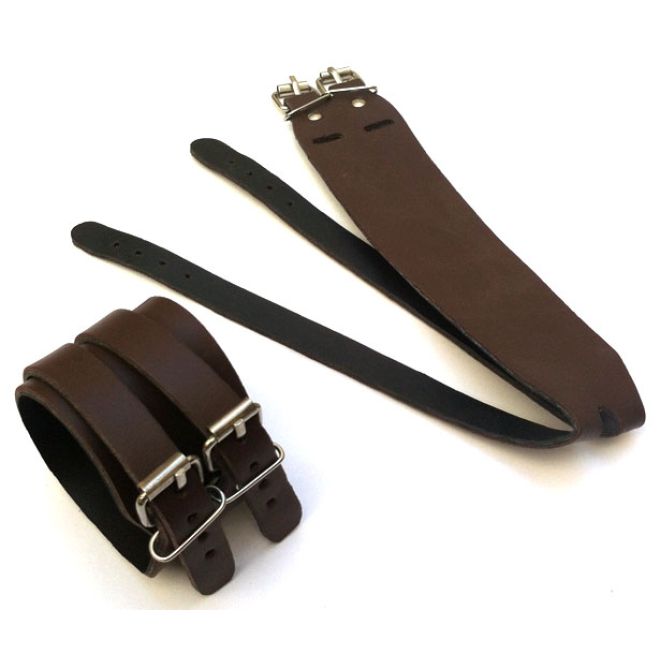 Armband aus Echtem Leder - Größenverstellbar