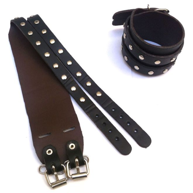 Armband aus Echtem Leder - Größenverstellbar