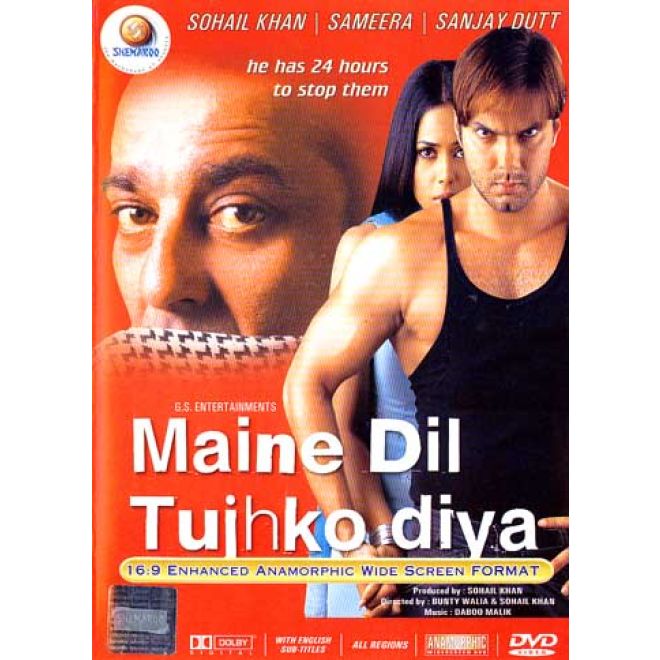 Maine Dil Tujhko Diya -DVD mit Hologram (Sanjay Dutt ,Sohail K.
