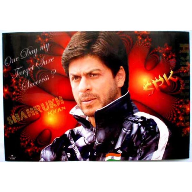 POSTER (40Cm x 28Cm) Shahrukh Khan / Size: S