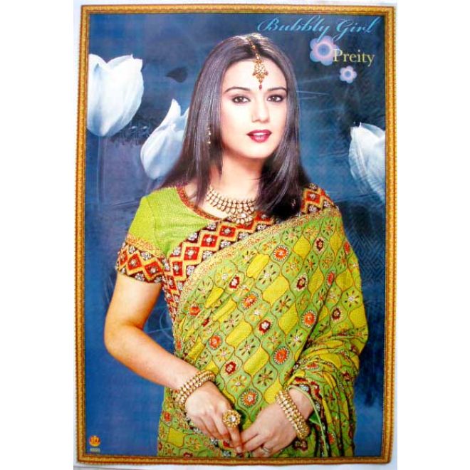 POSTER: Preity Zinta / Size:S (40Cm x 28Cm)