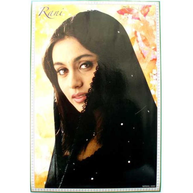 POSTER: Rani Mukherjee / Größe:S (40Cm x 28Cm)