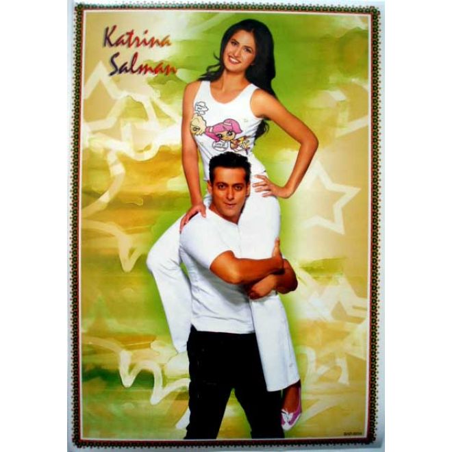 POSTER: Katrina & Salman / Größe:S (40Cm x 28Cm)