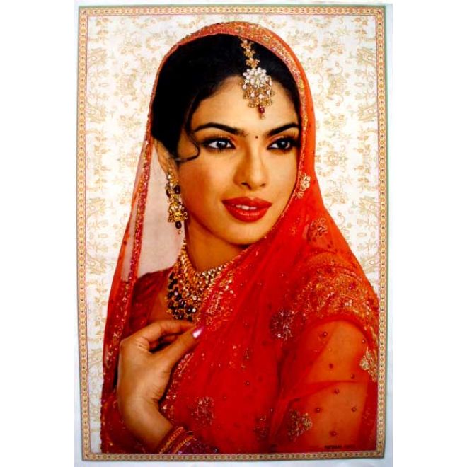 POSTER: Priyanka / Größe:S (40Cm x 28Cm)