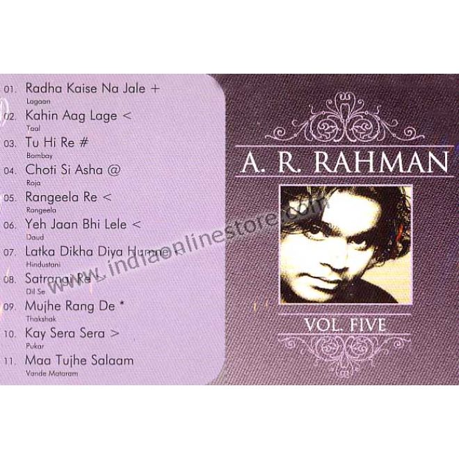 A.R. Rehman - Karaoke (Vol.5)