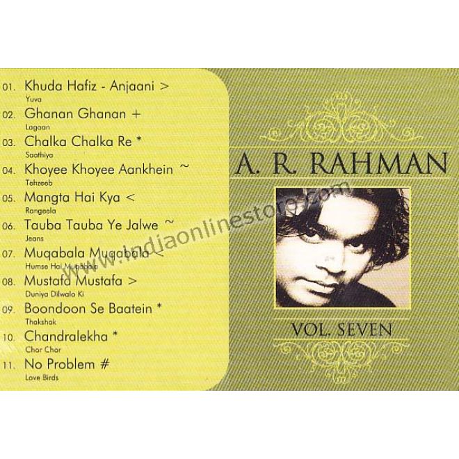 A.R. Rehman - Karaoke (Vol.7)