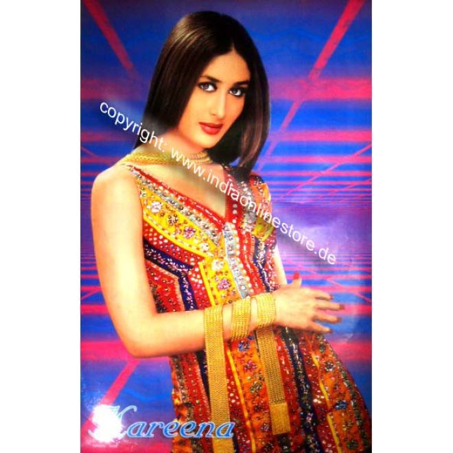 POSTER: Kareena Kapoor / Größe:L (85Cm x 55Cm)