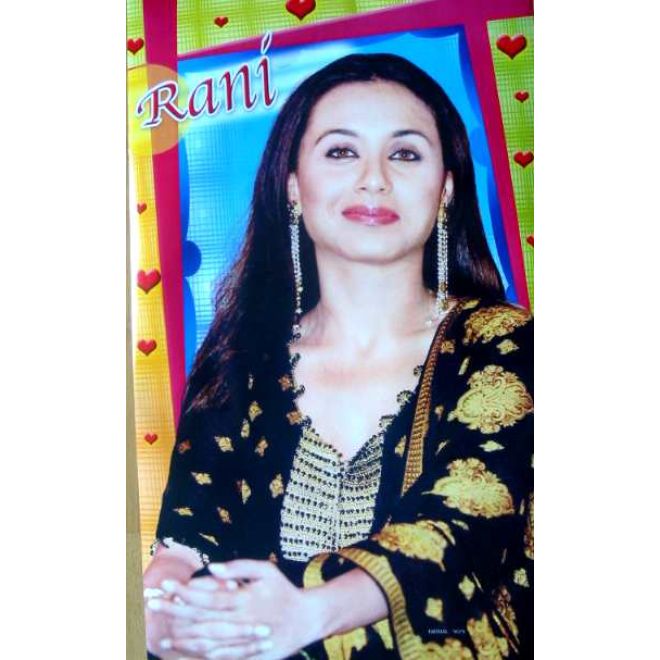 POSTER: Rani Mukherjee / Größe: L (85Cm x 55Cm)