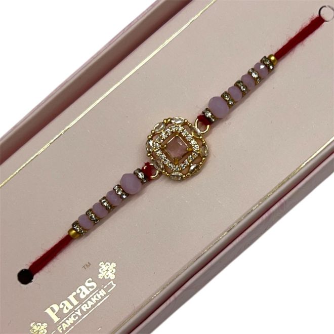 Paras Fancy Rakhi in Box (Armband zum Raksha Bandhan)