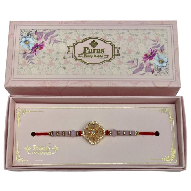 Paras Fancy Rakhi in Box (Bracelet for Raksha Bandhan)