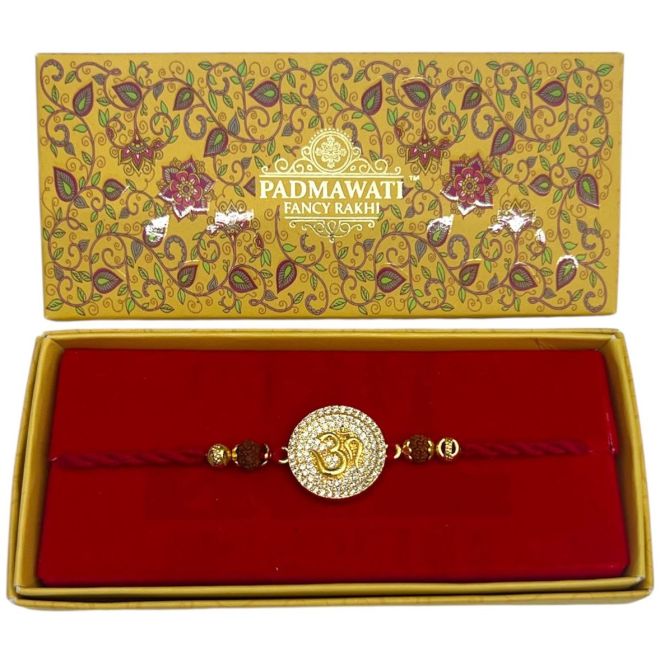 Padmawati Fancy Rakhi in Box (Armband zum Raksha Bandhan)