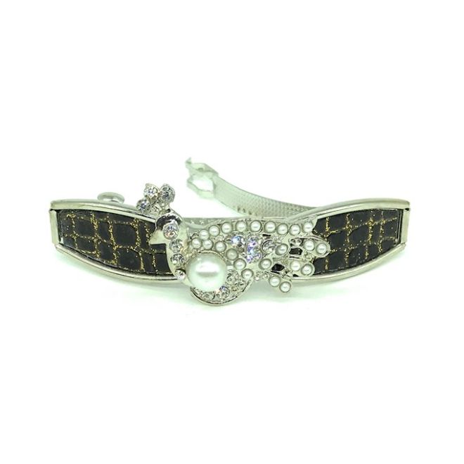 Hair Clip with colored Rhinestones