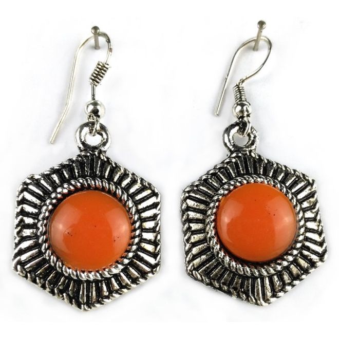 Earrings with Stone