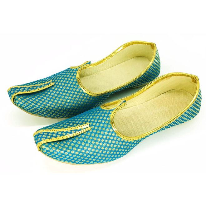 Herren Punjabi Khussa Slipper, Handgefertigt
