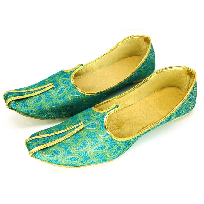 Herren Punjabi Khussa Slipper, Handgefertigt