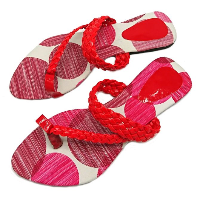 Women Summer Flip Flops with Toe Separator
