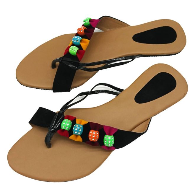 Women Summer Flip Flops with Toe Separator