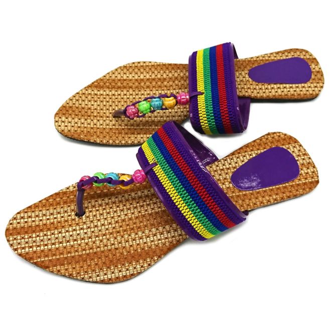 Damen Sommer Flip Flops mit Zehentrenner
