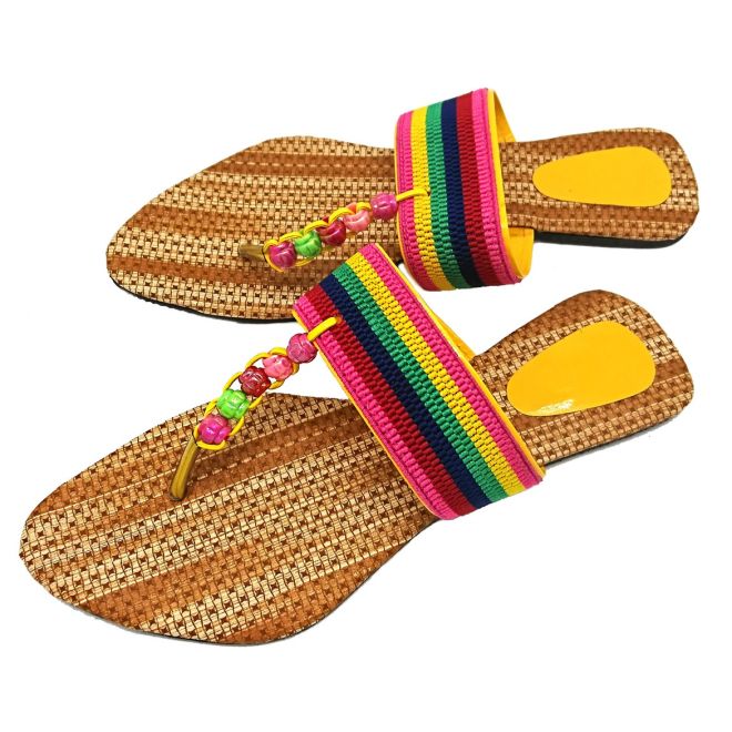 Damen Sommer Flip Flops mit Zehentrenner