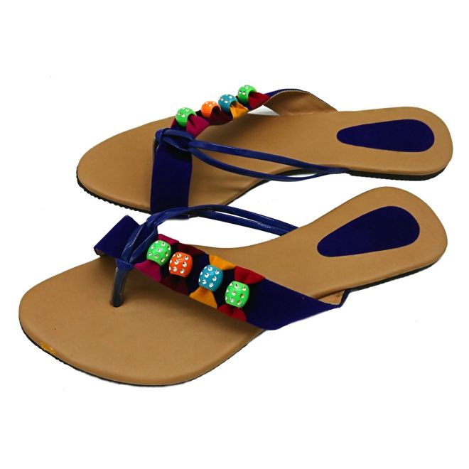 Damen Sommer Flip Flops mit Zehentrenner