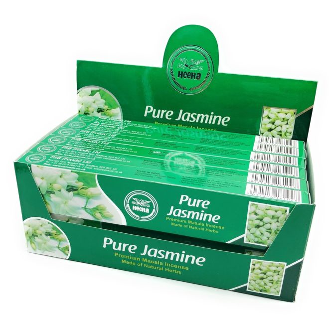 Heera Pure Jasmine Incense Sticks (15g)