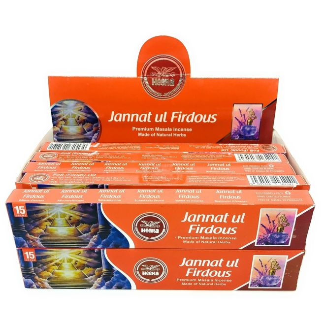 Heera Jannat ul Firdous Räucherstäbchen (15g)