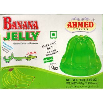 Banana Jelly Halal (Banane Pudding Mischung) 85g