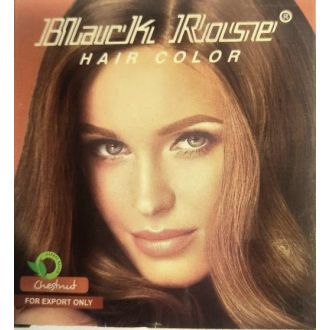 Black Rose Hair Color - Chestnut (Haarfarbpulver) 50g