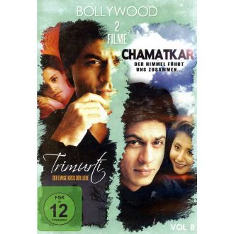 Bollywood 2 Filme mit Shahrukh Khan - Vol. 8 (Der Himmel führt uns zusammen & Der ewige Kreis der Liebe) Deutsche Sprache