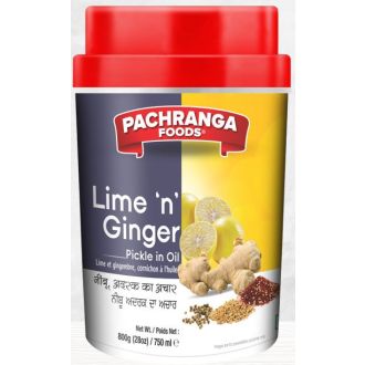 Pachranga Lime Ginger Pickle (Ingwer & Limette) 800g