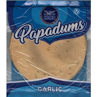 Heera Garlic Papadums (200 g)