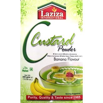 Laziza Custard Powder - Banana Flavour (300g)