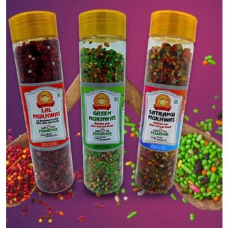 Annam Green Mukhwas - Mouth Freshener (Munderfrischer, Süßer Grüner Anis zum Kauen) 210g
