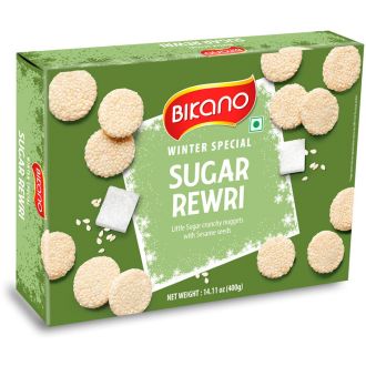 Bikano Sugar Rewri (Kleine Knusprige Zuckernuggets mit Sesam) 400g