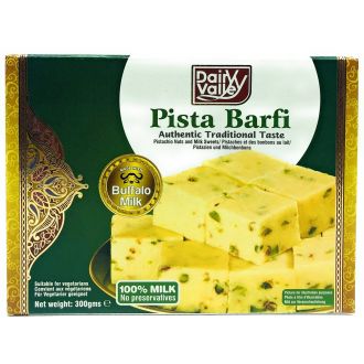 Dairy Valley Pista Barfi (Süßigkeit aus Büffelmilch) 300g