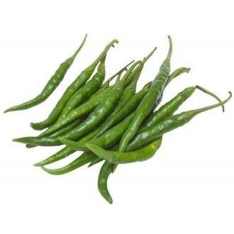Indian Fresh Green Chili, हरी मिर्च (Grüne Chilischoten)