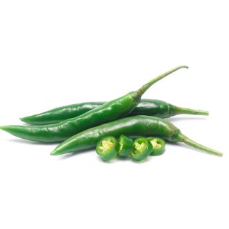 Indian Fresh Green Chili, हरी मिर्च (Grüne Chilischoten)