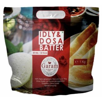 Idly & Dosa Batter (Frischer Fertigteig für 20 Idly / 22 Dosa) 1kg