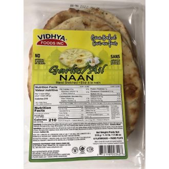 6 Pcs. Garlic Naan - 510g